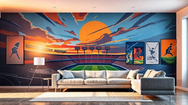10 affiches sportives pour transformer votre déco intérieure